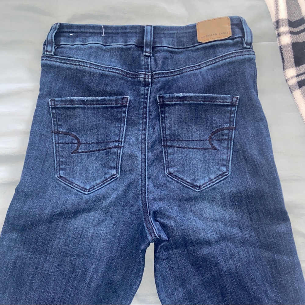Super High waist skinny jeans